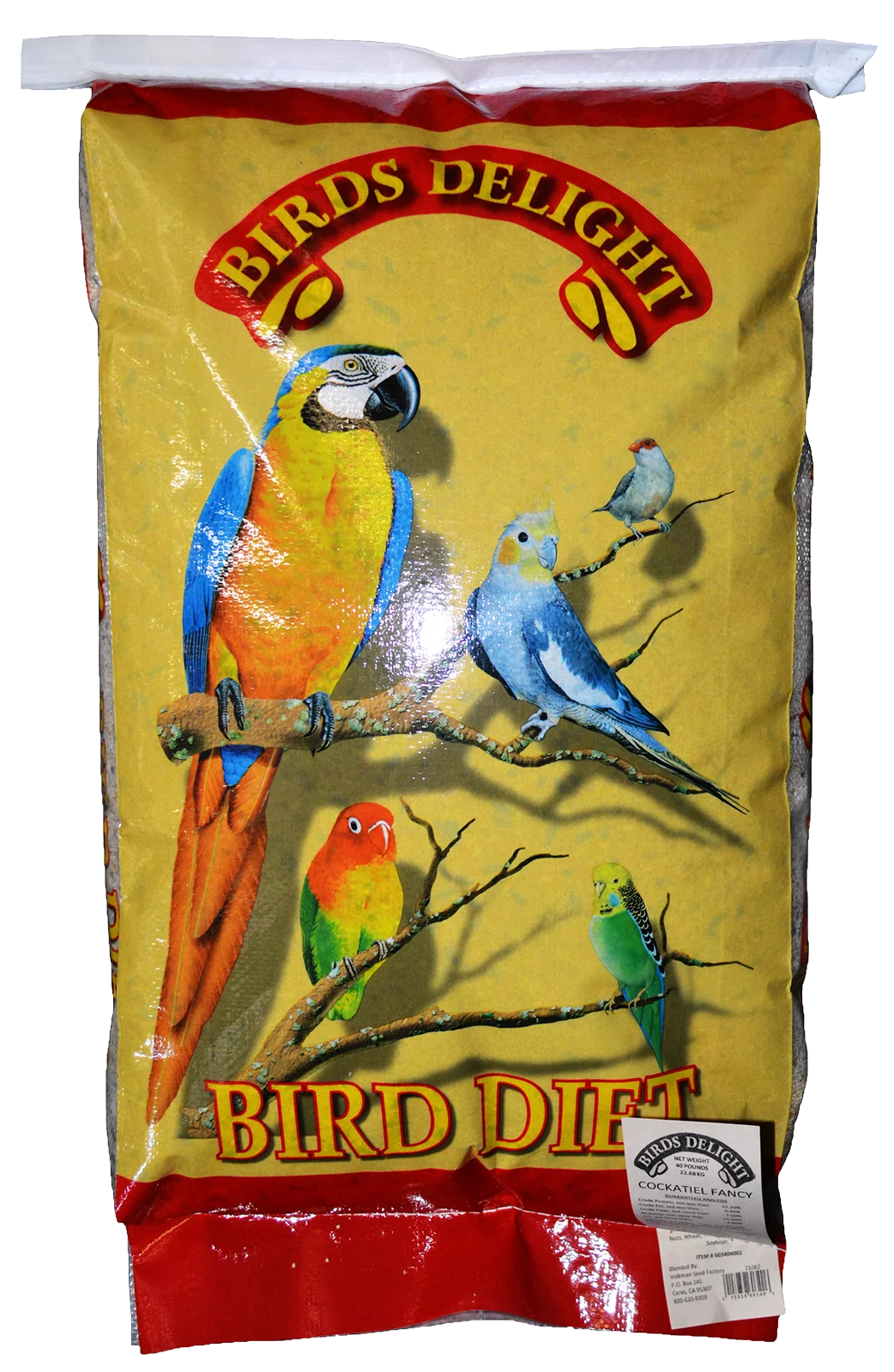 Bird's Delight Cockatiel Fancy - Image 2