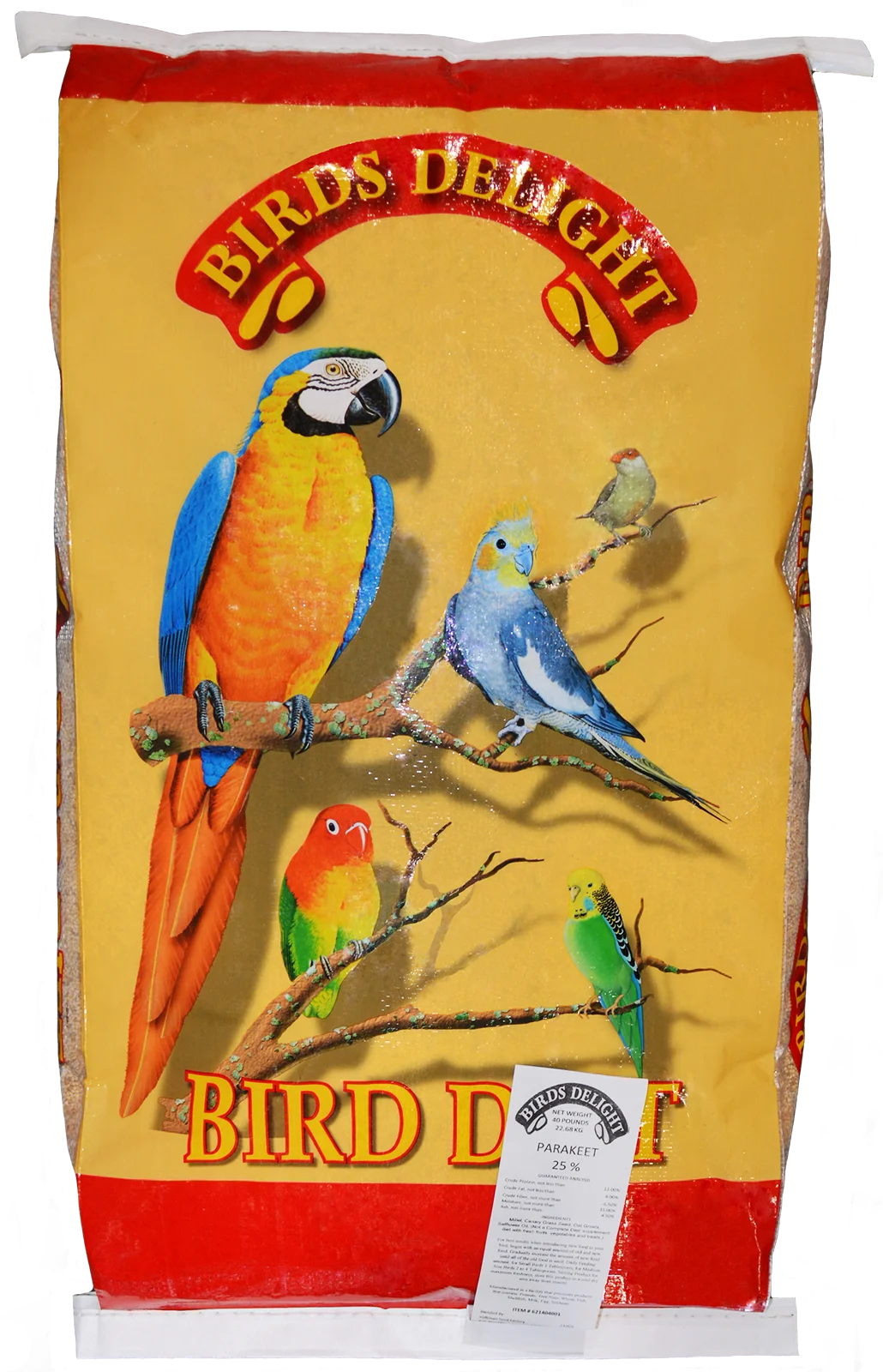 Bird's Delight Parakeet 25% - Image 2