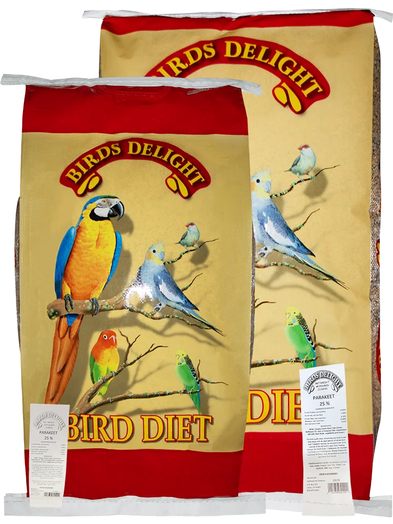 Bird's Delight Parakeet 25%