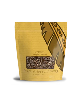 Black Stripe Sunflower Seed