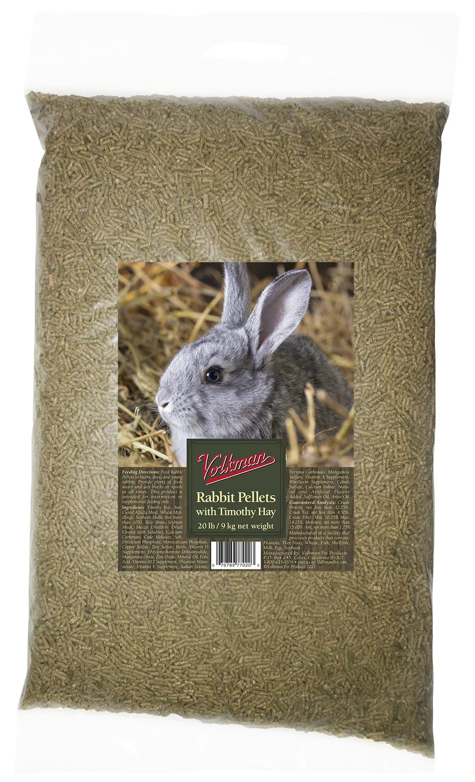 Volkman Rabbit Pellets With Timothy Hay - Image 3