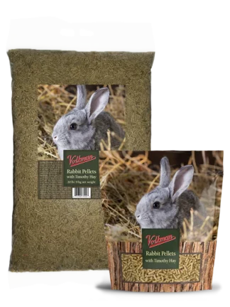 Volkman Rabbit Pellets With Timothy Hay