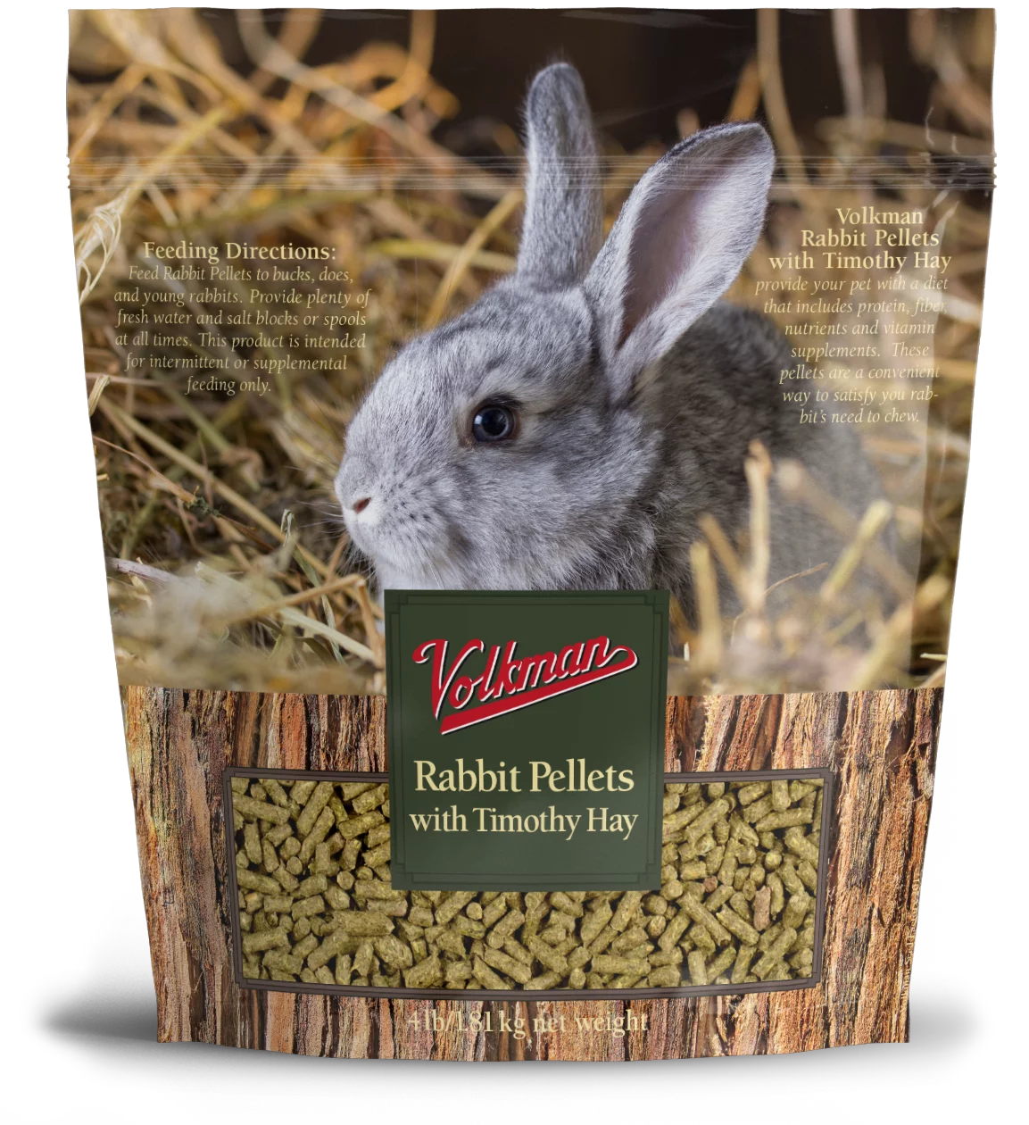 Volkman Rabbit Pellets With Timothy Hay - Image 2